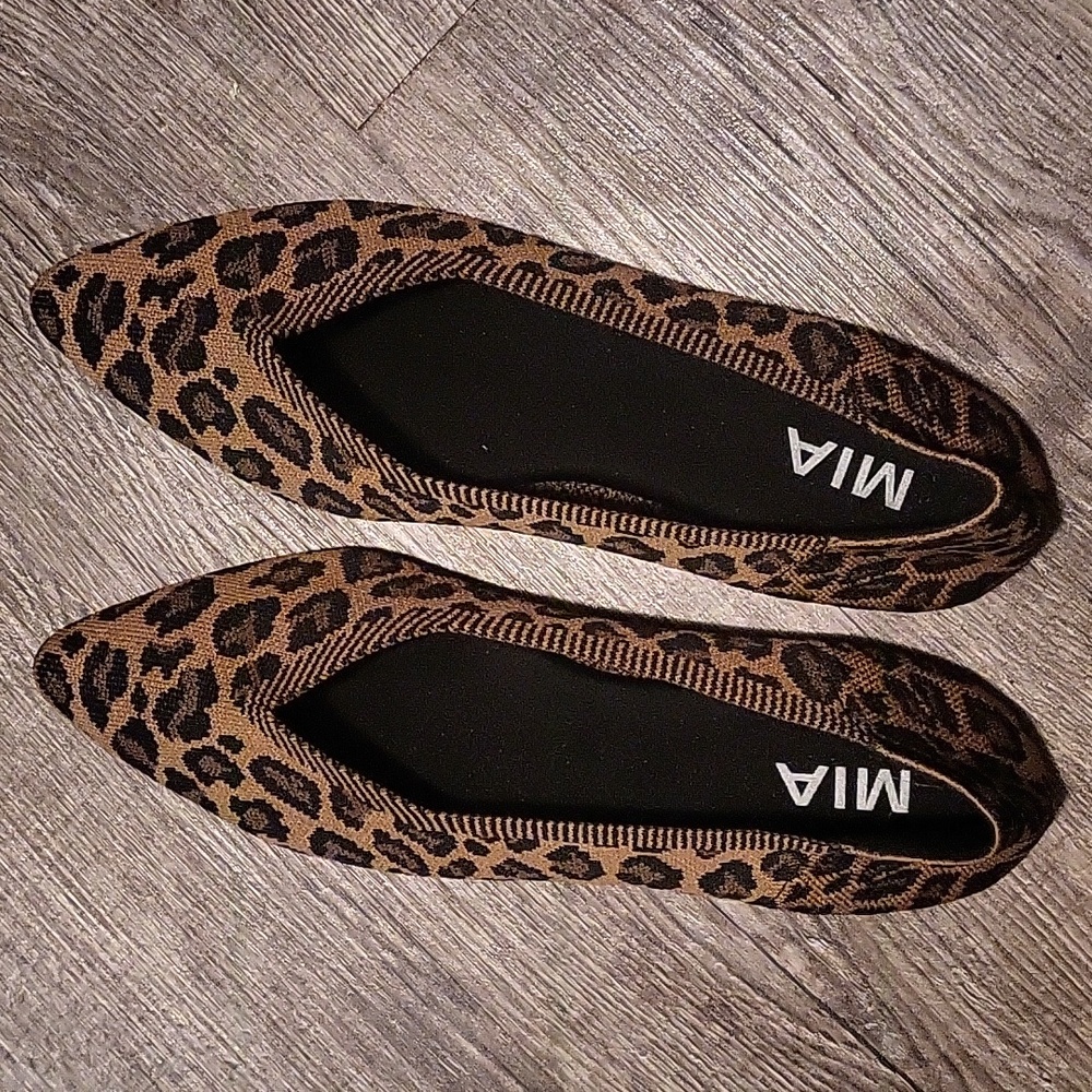 Leopard print Womens Flats Animal Print Shoes